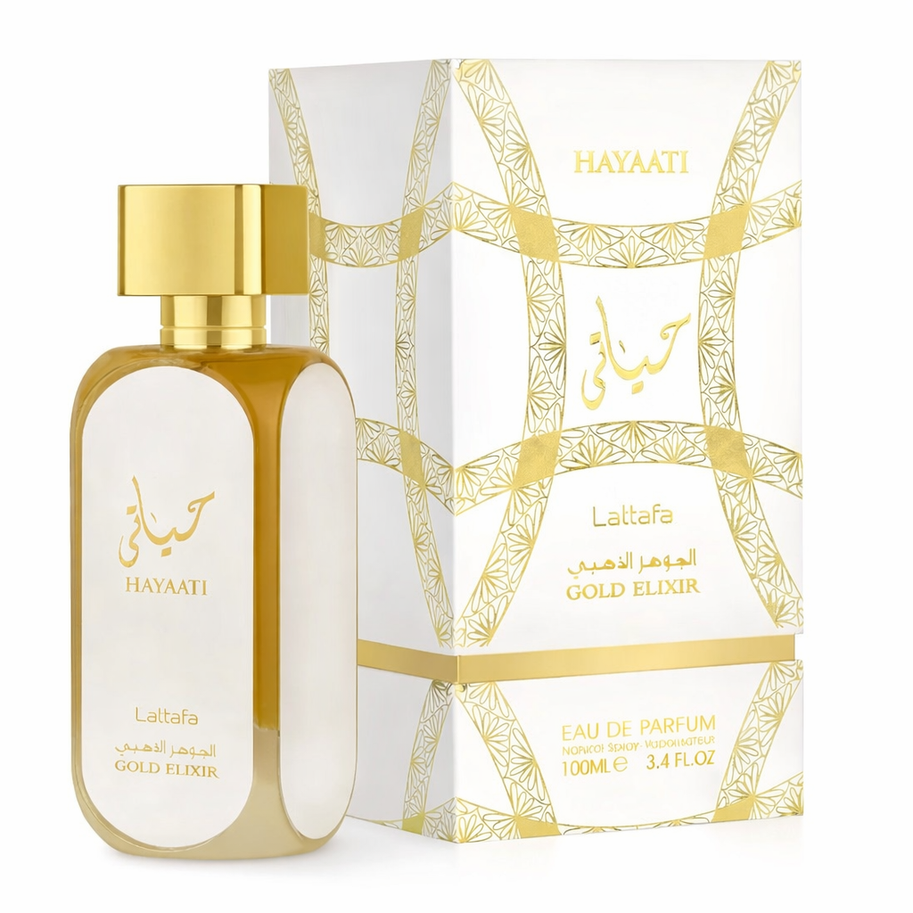 Perfume Lattafa Hayaati Gold Elixir - Eau de Parfum - 100 Ml