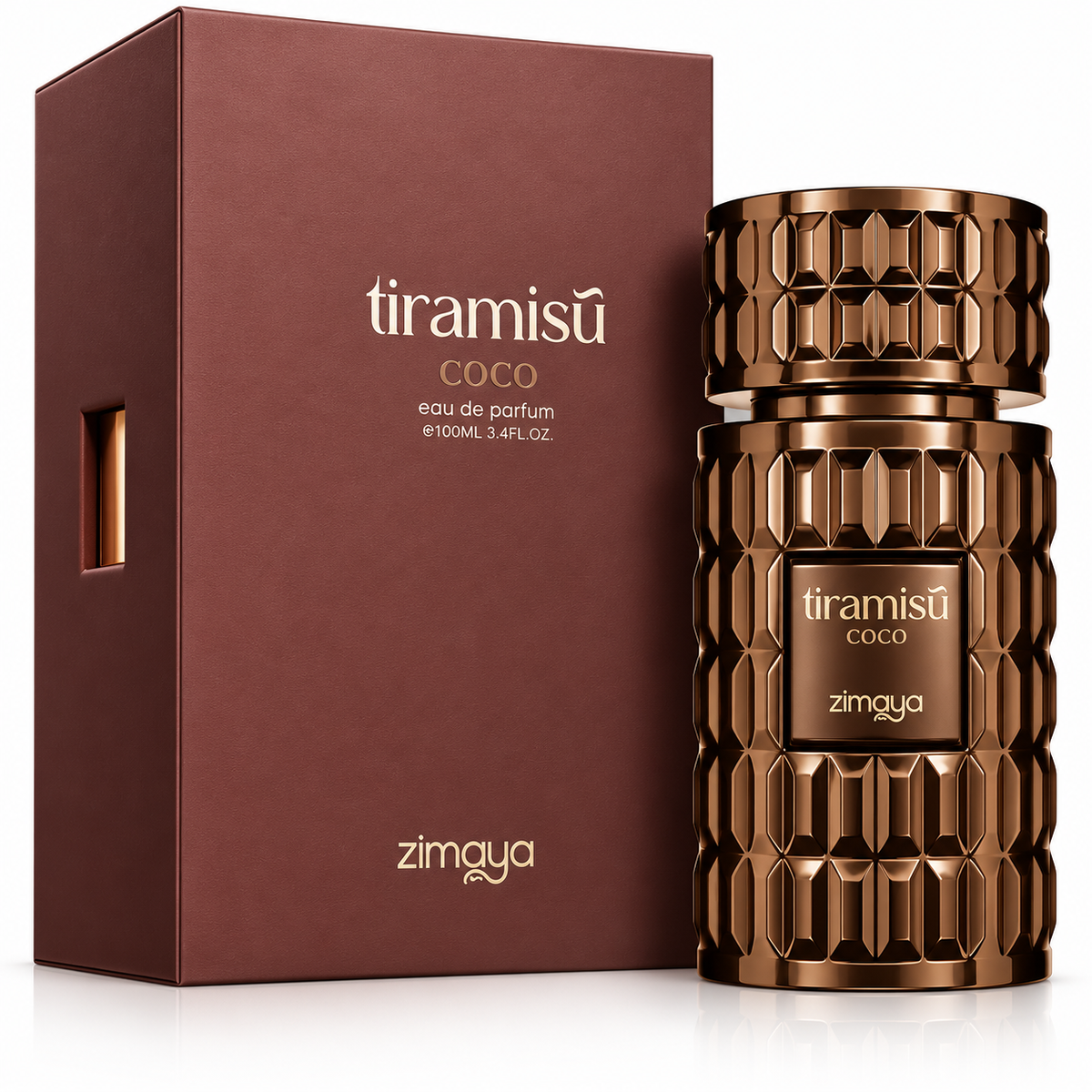 Perfume Zimaya Tiramisu Coco Eau de Parfum Unissex 100ml