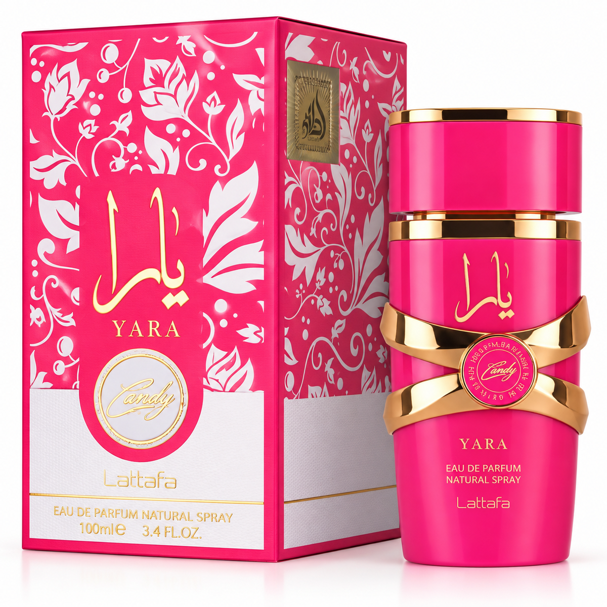 Perfume Lattafa Yara Candy Eau de Parfum Feminino 100ml