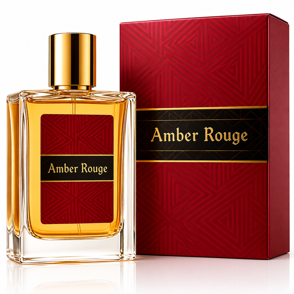 Perfume Amber Rouge Eau de Parfum Unissex 100ml
