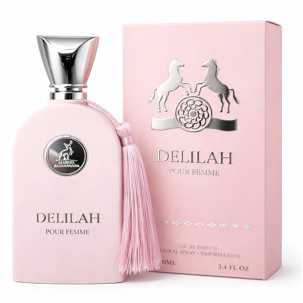 Perfume Árabe Feminino 100ml Delilah Maison Alhambra