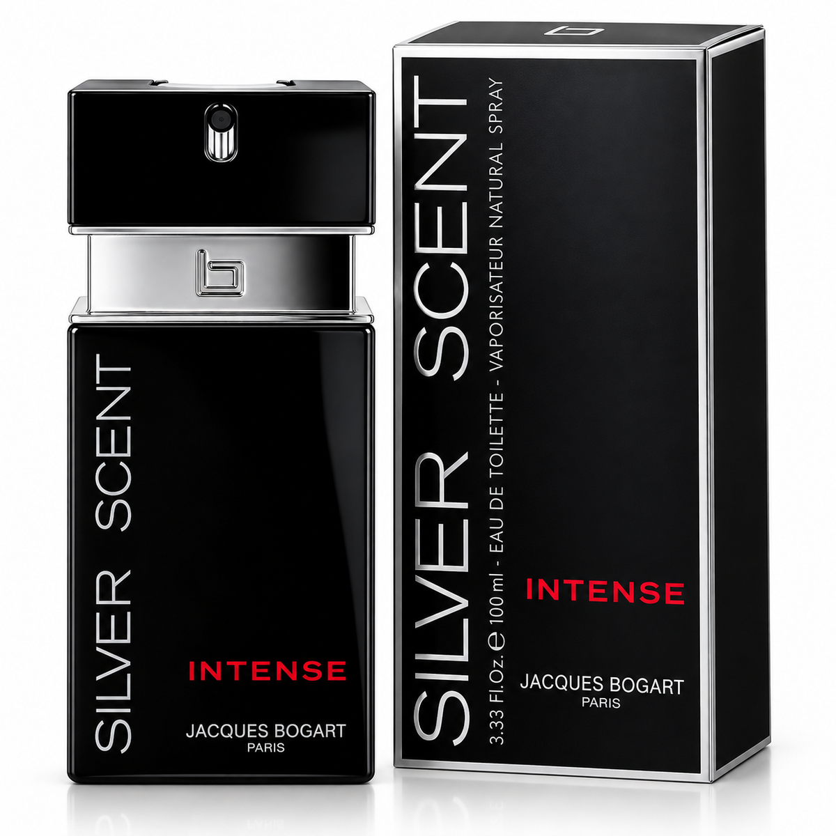 Perfume Jacques Bogart Silver Scent Intense Eau de Toilette Masculino 100ml