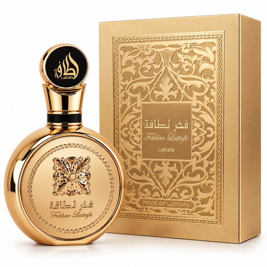 Perfume Lattafa Fakhar Gold Extrait Eau de Parfum Unissex 100ml