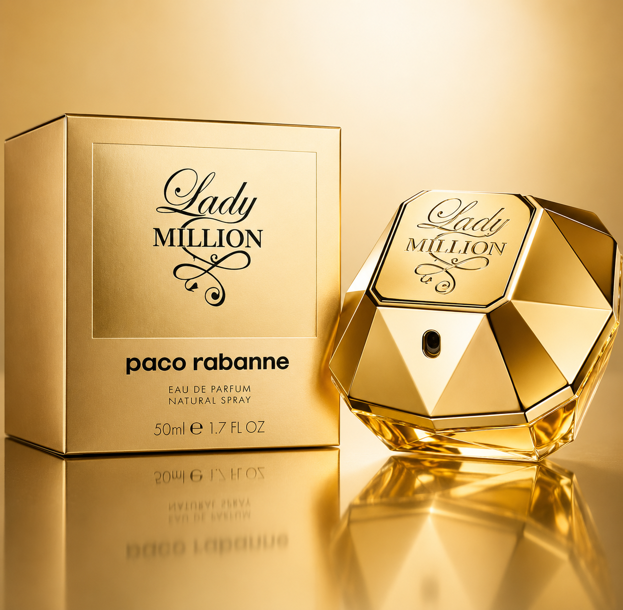 Lady Million – Paco Rabanne Eau de Parfum Feminino
