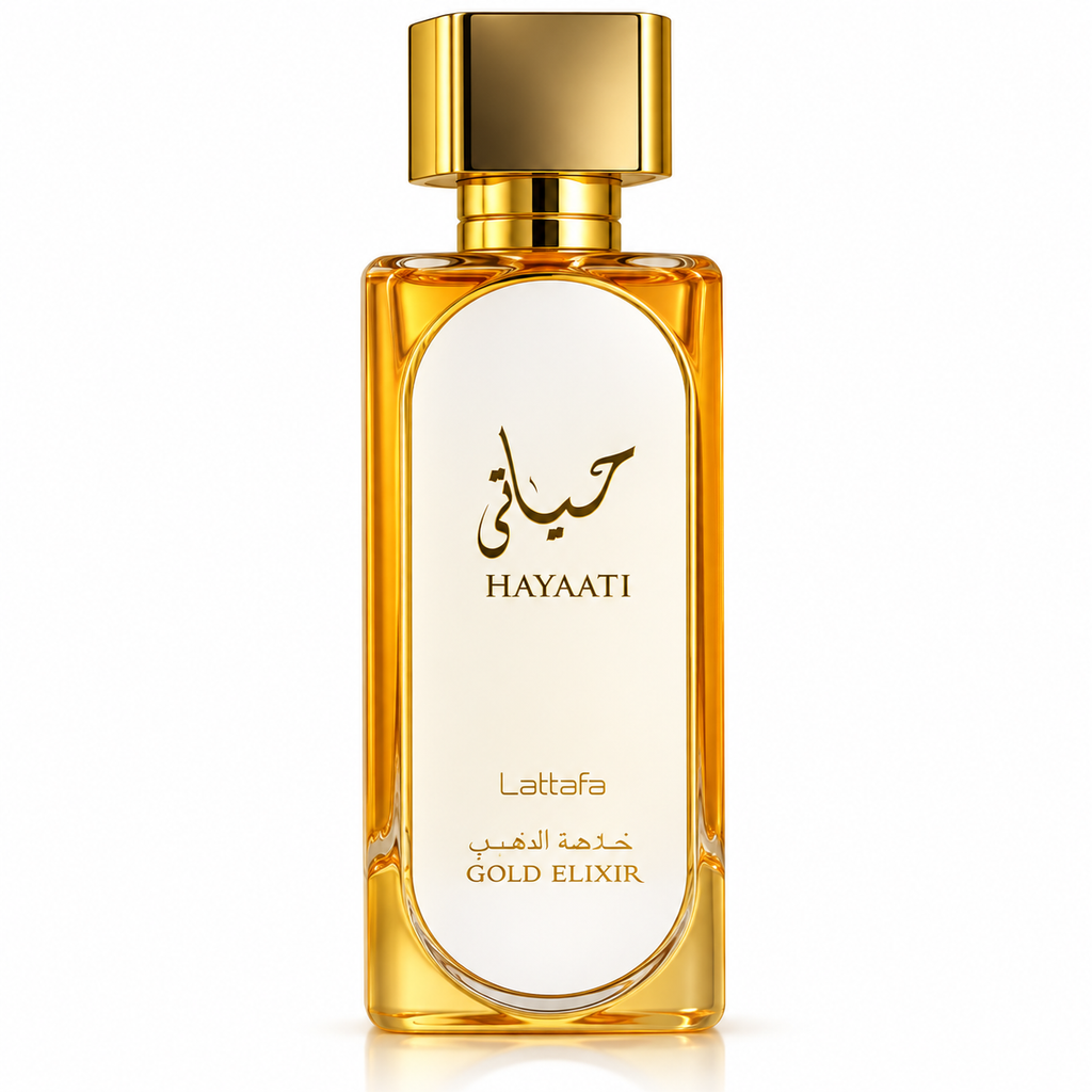 Perfume Lattafa Hayaati Gold Elixir Eau de Parfum Unissex 100ml