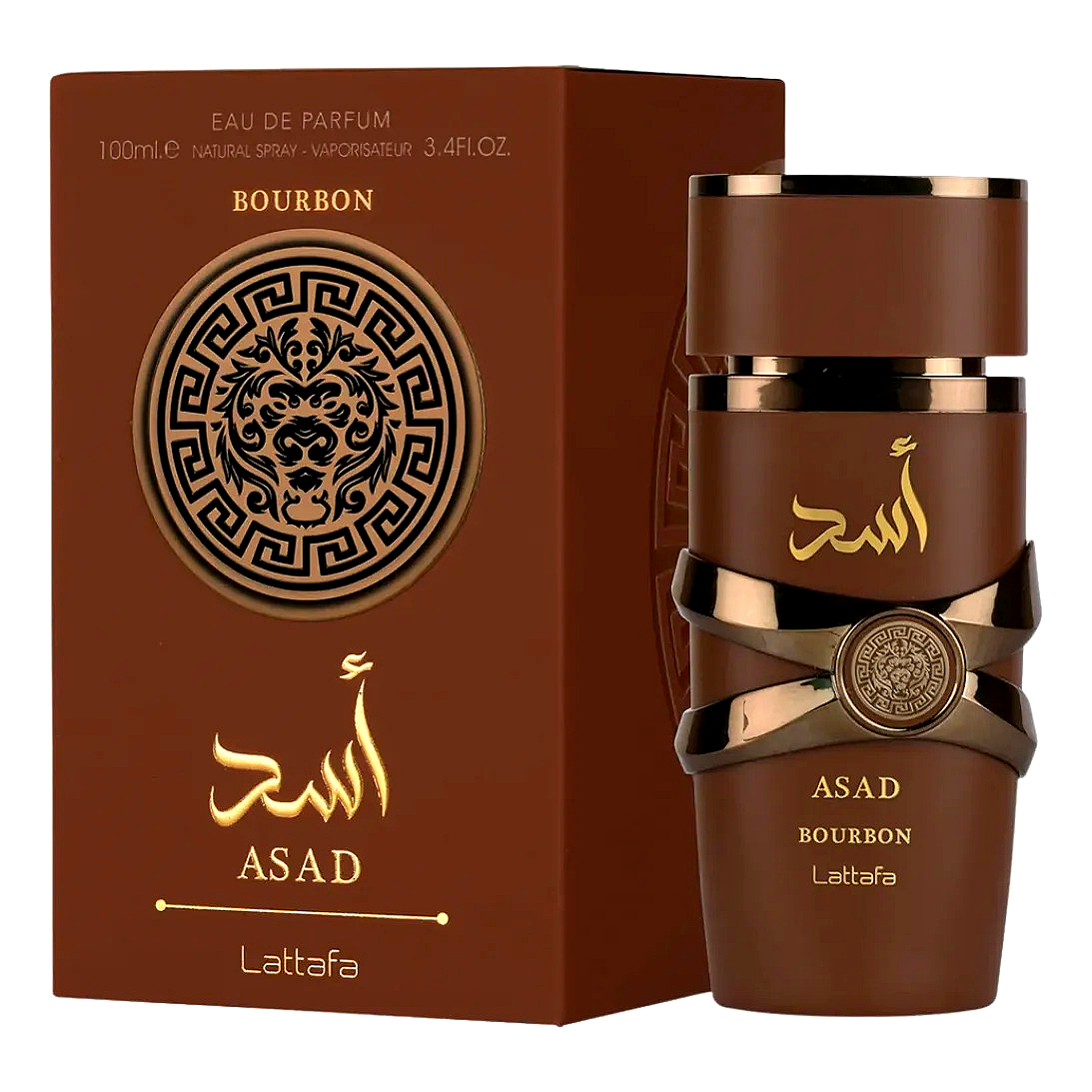 Perfume Lattafa Asad Bourbon Eau de Parfum Masculino 100ml