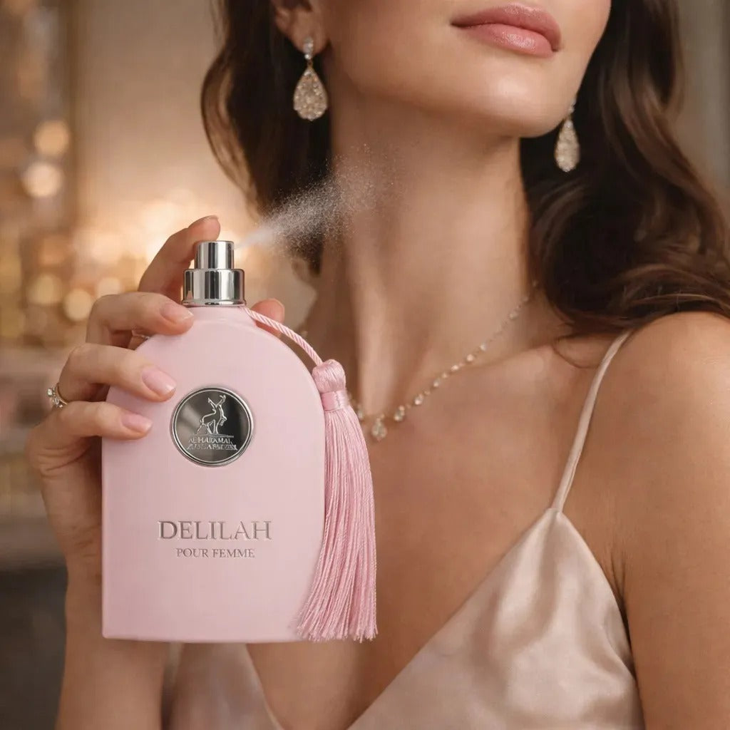 Perfume Árabe Feminino 100ml Delilah Maison Alhambra